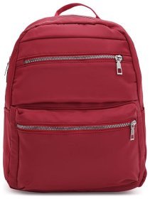 Червоний жіночий рюкзак великого розміру із текстилю Monsen 71796