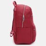 Червоний жіночий рюкзак великого розміру із текстилю Monsen 71796 - 3