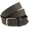 Классический мужской кожаный ремень в темно-коричневом цвете Grande Pelle (41103) фото №1 Классический мужской кожаный ремень в темно-коричневом цвете Grande Pelle (41103) modnotak фото - 1