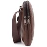 Мужская сумка коричневого цвета из натуральной кожи Leather Collection (10556) - 2