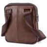 Мужская сумка коричневого цвета из натуральной кожи Leather Collection (10556) - 3