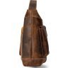 Оригинальная мужская сумка - рюкзак в стиле винтаж VINTAGE STYLE (14782) - 2