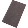 Вертикальный купюрник темно-коричневого цвета из натуральной кожи Tony Bellucci (10681) - 1
