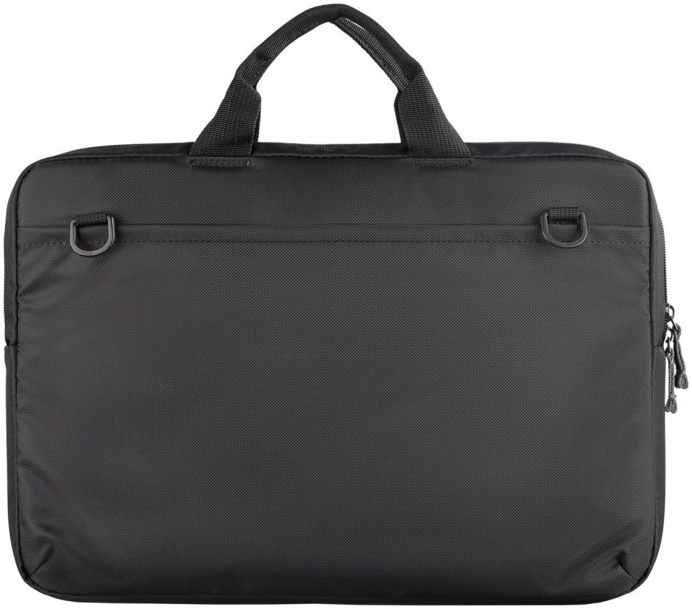 Компактная сумка для ноутбука 15" из текстиля + беспроводная мышь в комплекте Tucano Idea черного цвета 103496 modnotak фото №7