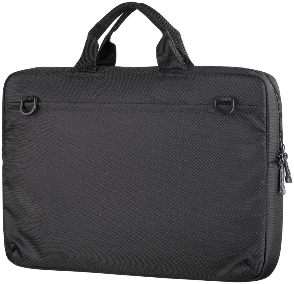 Компактная сумка для ноутбука 15" из текстиля + беспроводная мышь в комплекте Tucano Idea черного цвета 103496 modnotak фото №10
