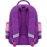 Фіолетовий шкільний рюкзак для дівчаток з текстилю з єдинорогом Bagland (53696) - 4