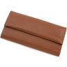 Світло-коричневий гаманець з натуральної шкіри з двома автономними відділеннями Tony Bellucci (10821) - 3