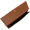 Світло-коричневий гаманець з натуральної шкіри з двома автономними відділеннями Tony Bellucci (10821) - 5