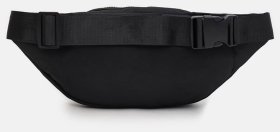 Текстильная женская сумка на пояс черного цвета Monsen 104496