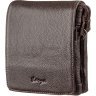 Вертикальная мужская сумка-планшет из натуральной кожи флотар в коричневом цвете KARYA (2417362) - 1
