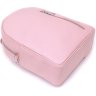 Практичный женский рюкзак из натуральной кожи розового цвета Shvigel (16319) - 3