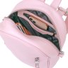 Практичный женский рюкзак из натуральной кожи розового цвета Shvigel (16319) - 4