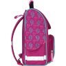 Шкільний каркасний рюкзак із текстилю з малюнком лами - Bagland 55396 - 3