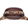 Женская текстильная сумка-бананка с леопардовым принтом Bagland (55596) - 4