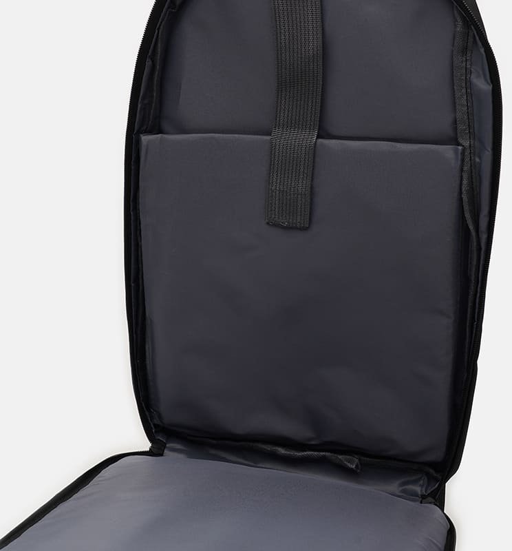 Мужской городской рюкзак черного цвета из полиэстера Monsen (21434)