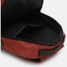 Чоловік текстильний рюкзак червоного кольору в комплекті з сумкою Monsen (19361) - 5