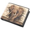Портмоне из натуральной кожи морского ската с рисунком слона STINGRAY LEATHER (024-18127) - 1