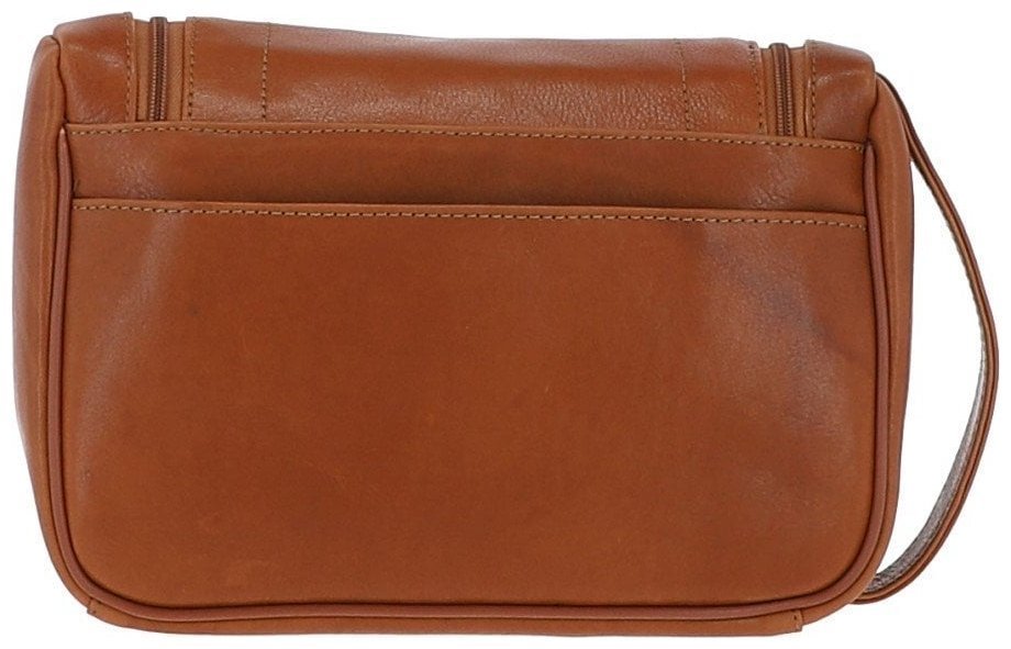 Вместительный несессер из натуральной кожи Ashwood 8140 Tan 97796 коричневого цвета modnotak фото №5