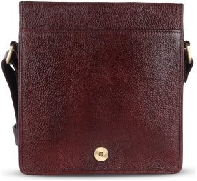 Мужская сумка планшет из фактурной кожи через плечо Hammonds Flycatcher SB1159 коричневого цвета 107996