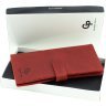 Жіночий червоний гаманець ручної роботи Grande Pelle (13016) - 9