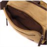 Текстильна чоловіча сумка пісочного кольору для ноутбука 13 дюймів Vintage 2422202 - 6