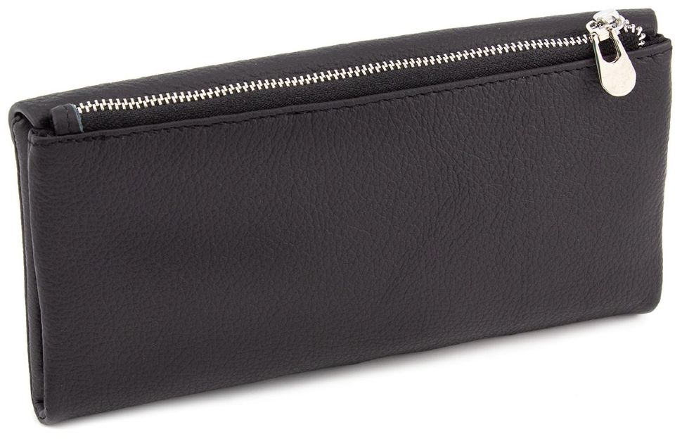 Чоловік шкіряний гаманець-клатч з відділенням на блискавці ST Leather (16686)