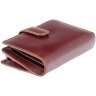 Жіночий вертикальний гаманець з гладкої шкіри коричневого кольору Visconti Venice 68796 - 11