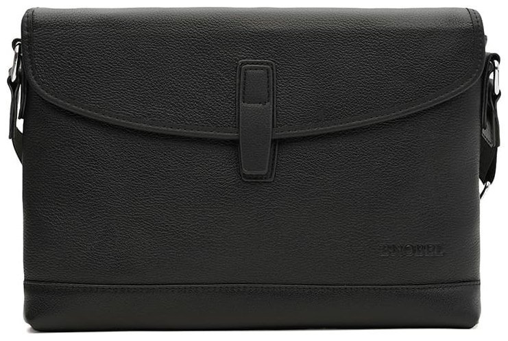 Мужская сумка мессенджер из качественной кожи с клапаном на магните Borsa Leather 108896 регулируемый ремень modnotak фото №1