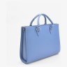 Женская кожаная сумка формата А4 в голубом цвете BlankNote Fancy 78996 - 2