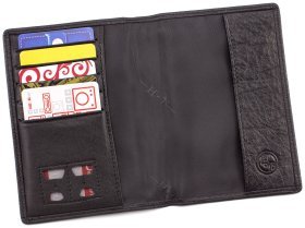 Мужская кожаная обложка для паспорта H.T Leather (16782)