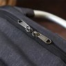 Добротный черный мужской рюкзак из текстиля с отсеком под ноутбук Vintage (20490) - 9