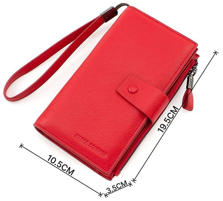 Оригінальний жіночий гаманець з натуральної шкіри Marco Coverna (17140) modnotak фото №3