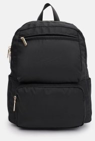 Вмесительный женский текстильный рюкзак в черном цвете Monsen 71797