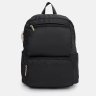 Місткий жіночий текстильний рюкзак в чорному кольорі Monsen 71797 - 2