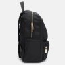 Місткий жіночий текстильний рюкзак в чорному кольорі Monsen 71797 - 3