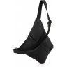 Фирменный рюкзак-слинг через плечо из винтажной кожи черного цвета TARWA (19889) - 3