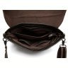 Темно-коричневая мужская сумка-мессенджер из натуральной кожи горизонтального типа Bexhill (15839) - 2