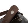 Темно-коричневая мужская сумка-мессенджер из натуральной кожи горизонтального типа Bexhill (15839) - 11
