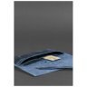 Кожаный тревел-кейс темно-синего цвета из винтажной кожи BlankNote (12907) - 4