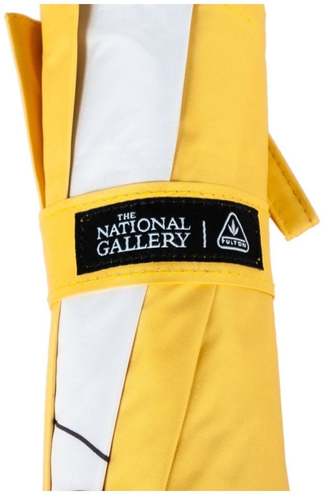 Женский складной зонт Fulton L884-040171 National Gallery Minilite-2 UV Sunflowers (Желтый с принтом подсолнуха, механика) 94297 modnotak фото №6