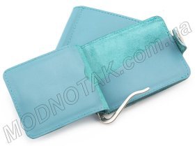 Женский зажим для монет, купюр и карточек ST Leather (18568)