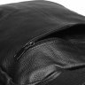 Чоловік шкіряний рюкзак великого розміру в чорному кольорі Keizer (19232) - 7