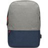 Сіро-синій чоловічий рюкзак з поліестеру під ноутбук Remoid (56697) - 1