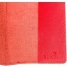 Кожаная женская обложка на паспорт красного цвета с надписью SHVIGEL (2413975) - 4