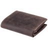 Миниатюрное мужское портмоне из винтажной кожи коричневого цвета Visconti Spear 77397 - 2