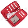Червоний тонкий гаманець з натуральної шкіри KARYA (0951-46) - 2