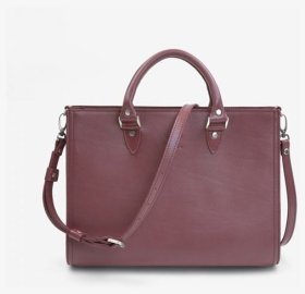 Женская сумка из натуральной высококачественной кожи бордового цвета BlankNote Fancy 78997