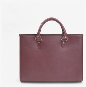 Женская сумка из натуральной высококачественной кожи бордового цвета BlankNote Fancy 78997