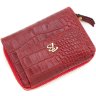 Зручний жіночий гаманець червоного кольору із золотистою фурнітурою Tony Bellucci (12437) - 3
