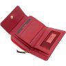 Удобный женский кошелек красного цвета с золотистой фурнитурой Tony Bellucci (12437) - 6